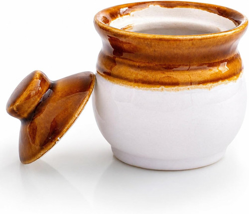 Ceramic pickle jar - jar, with