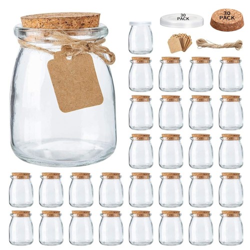 Glass jars with lids mini - glass, lids,mini